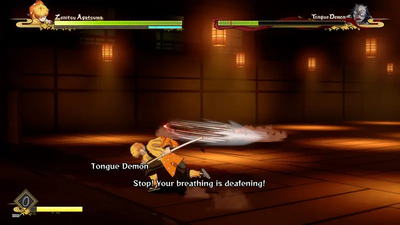 Co v anime trvalo sotva pár vteřin, je zde plnohodnotný souboj na několik minut. Nestěžuju si.